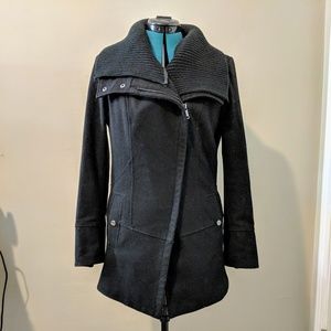 Modcloth Zipper Wool Coat